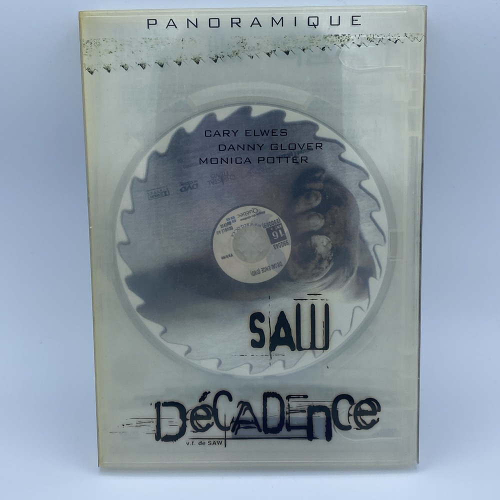 Saw - Limited Edition Slipcase Bilingual‎ Edition Region 1 Horror DVD